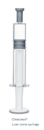 ClearJect® Luer cone syringes